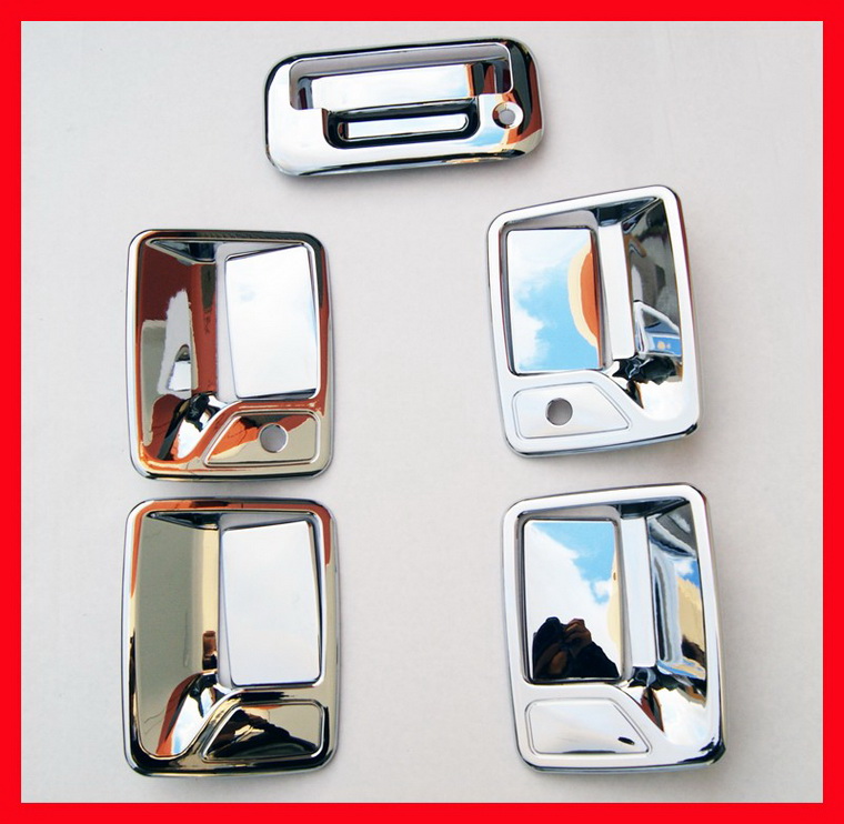 10-11 Ford F250 F350 Chrome Door Handle Covers Combo SD